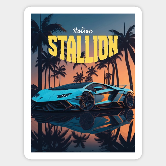 Italian Stallion Sticker by By_Russso